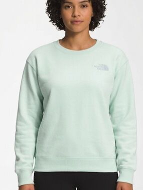 32 The North Face Crewneck Sweatshirt – Size Small | Light Green | outdoor Layer